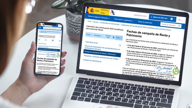 Cómo solicitar el borrador de la Renta 2024-2025